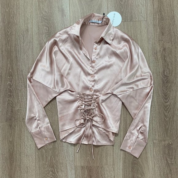 NEW Button-up Blouse - Picture 1 of 2